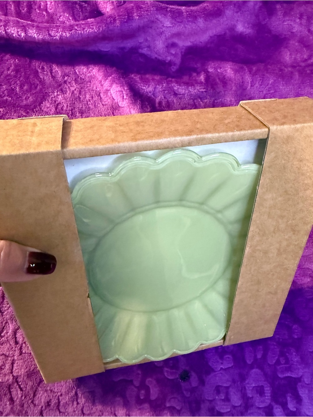 Mainstays Shower Curtain, Hooks, and glass plate - Picture 6 of 6